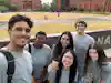 a group of people posing for a photo