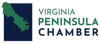 a logo with text on it